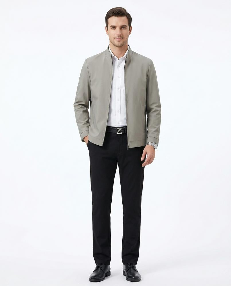 Fashion Bryant - Zalar | Zip-Up Collared Jacket Men