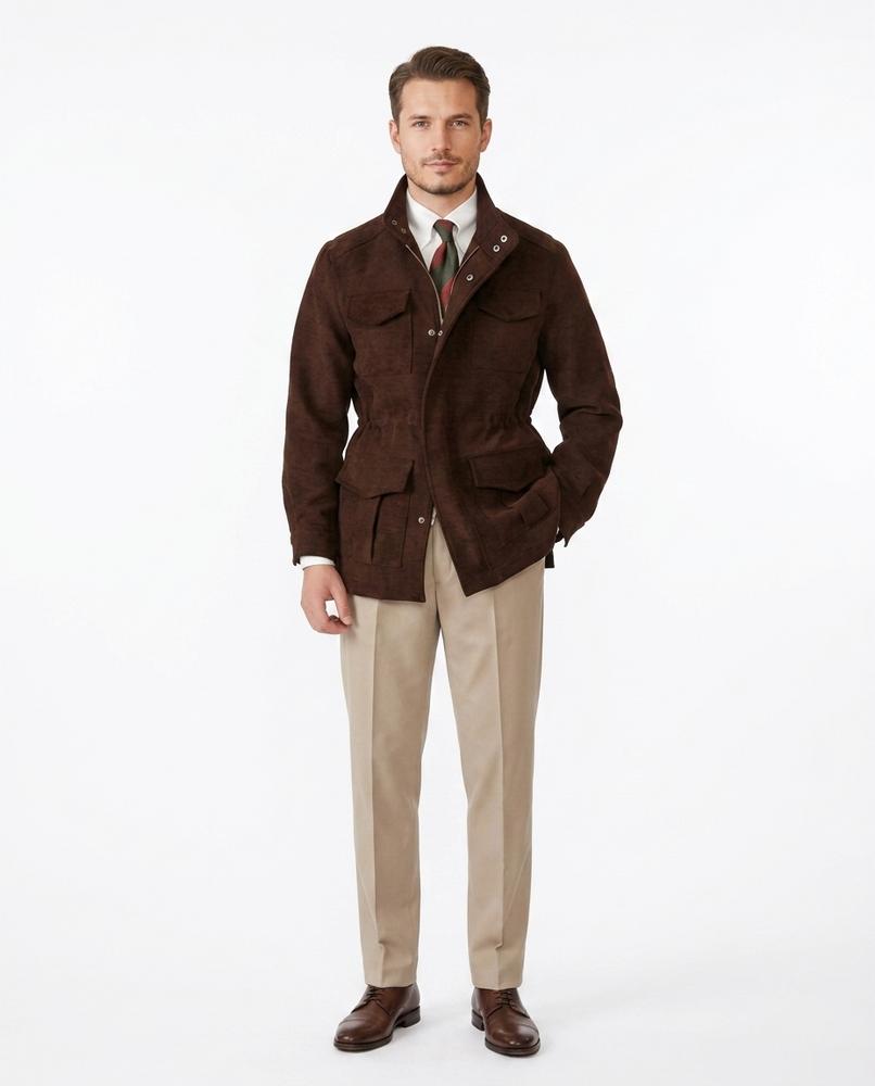 Fashion Bryant - Yomar | Structured Stand-Collar Jacket Men