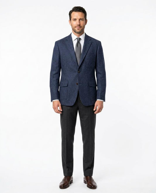 Fashion Bryant - Alsol | Textured Single-Breasted Blazer Men