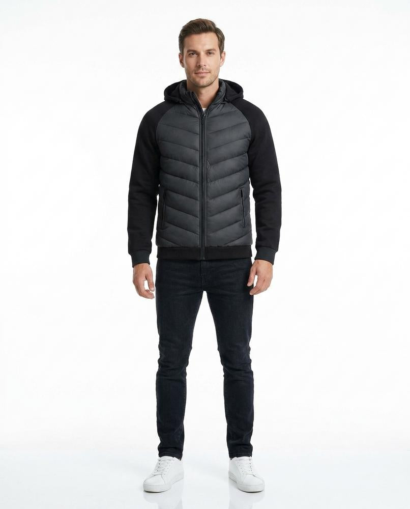 Fashion Bryant - Vazan | Quilted Hooded Jacket Men