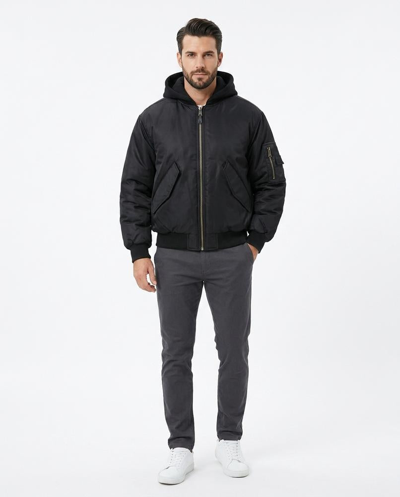 Fashion Bryant - Zezan | Padded Hooded Jacket Men