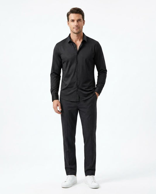 Fashion Bryant - Zeken | Stretch Long-Sleeved Shirt Men